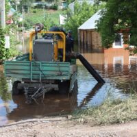Дождь шел непрерывно 35 часов. Бугуруслан освобождается от большой воды